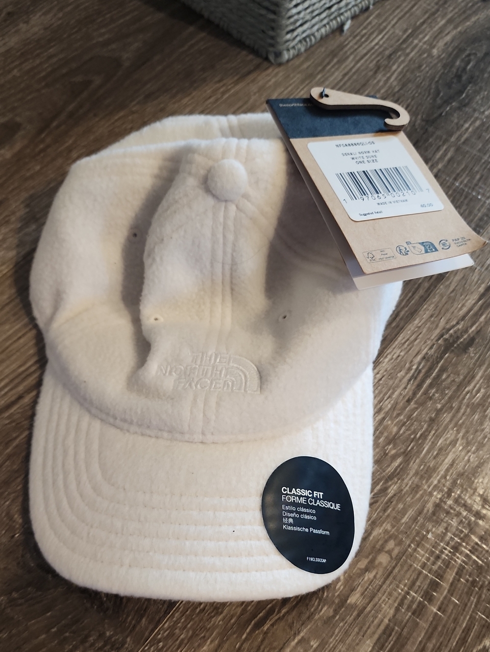 The North Face Denali Men’s White Dune Classic Fit Norm Cap